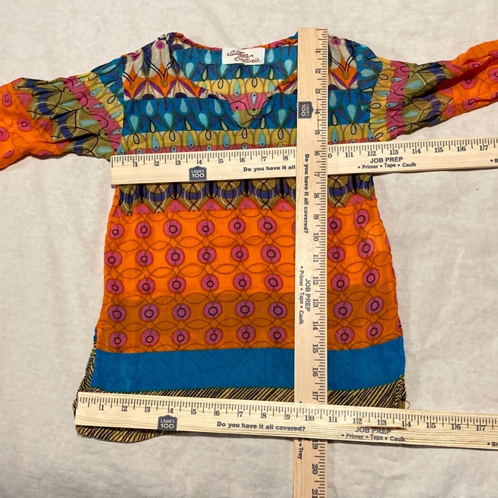 Child Size Antica Sartorial Colorful Kids Casual Tunic | Beach Cover Up - Picture 2 of 9